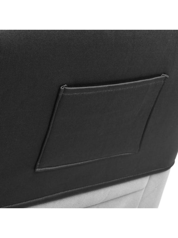 Авточехлы универсальные SKYWAY Arctic, искусственный мех, набор 2 предмета, черный S03001075