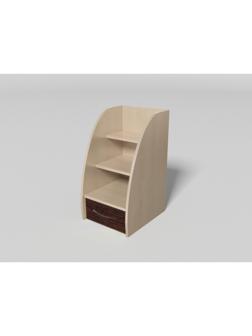 Лестница к 2-х яр. №11 дуб молочный/венге