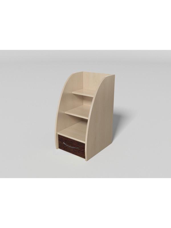 Лестница к 2-х яр. №11 дуб молочный/венге