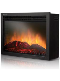 Электрокамин Electrolux EFP/P-2520LS, 2000 Вт, 2 режима, пульт ДУ, черный