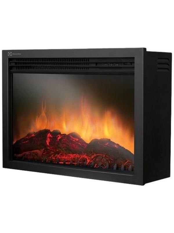 Электрокамин Electrolux EFP/P-3020LS, 2000 Вт, 2 режима, пульт ДУ, черный