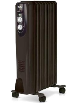 Обогреватель Ballu Classic BOH/CL-09BRN, масляный, 2000 Вт, 9 секций, 25 м², чёрный