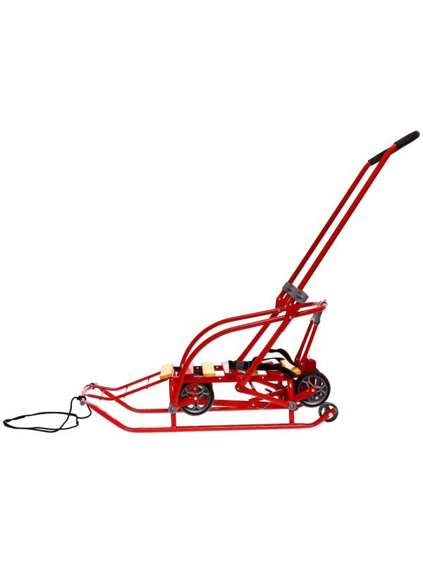 Санки складные Nikki 3, цвет красный