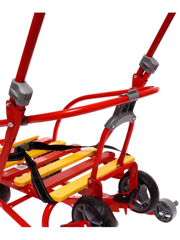 Санки складные Nikki 3, цвет красный