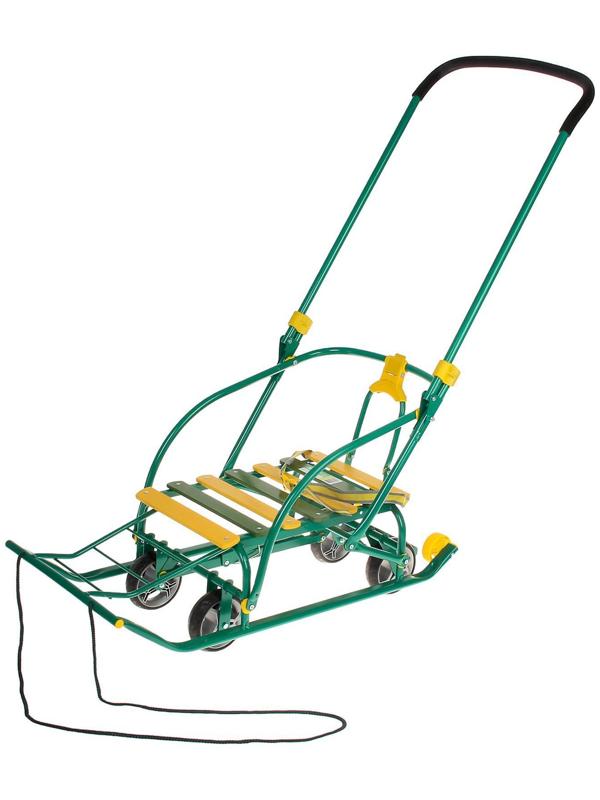 Санки Nikki 3, цвет зелёный