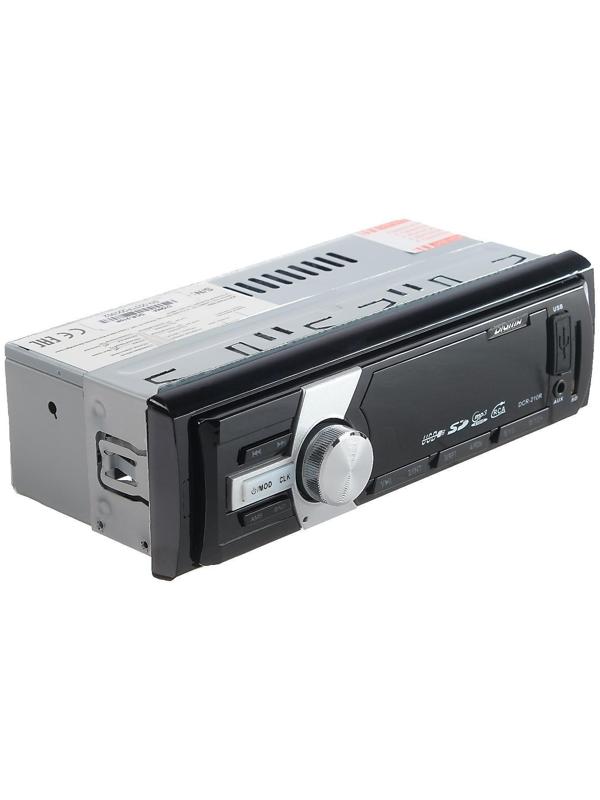 Автомагнитола Digma DCR-210R, 1DIN, 4 x 45 Вт, AUX, USB, SD
