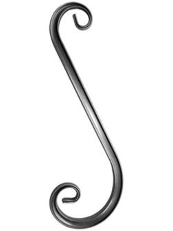 Волюта Т10-220х95 мм