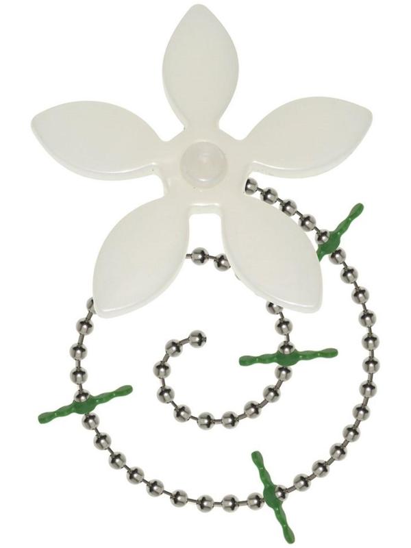 Улавливатель волос в стоках труб, 6 см, цвет МИКС