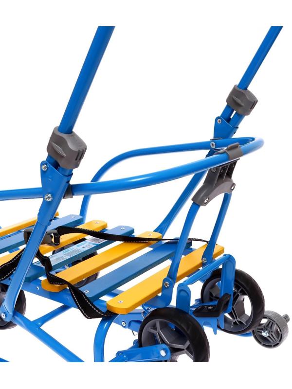 Санки складные Nikki 3, цвет синий