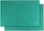 Мат для резки, двусторонний, 90 × 60 см, А1, цвет зелёный, AU-A1