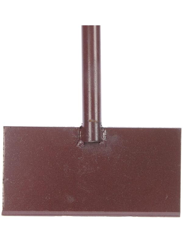 Скребок «Антарктика», 200 × 100 × 4 мм, с металлическим черенком, с пластиковой ручкой