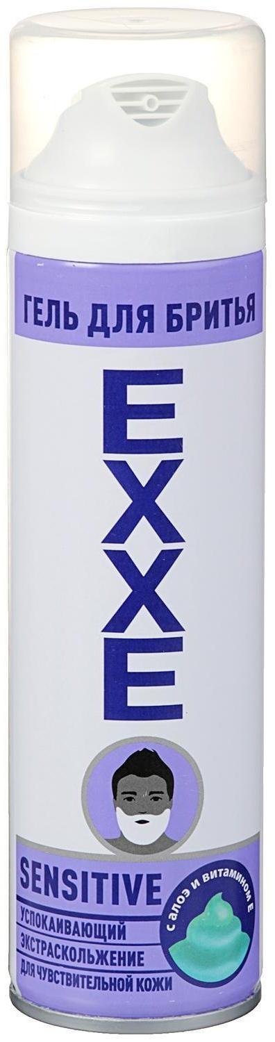 Гель для бритья Exxe Sensitive, для чувствительной кожи, 200 мл
