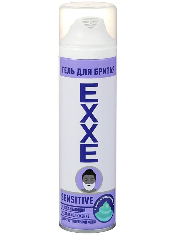 Гель для бритья Exxe Sensitive, для чувствительной кожи, 200 мл