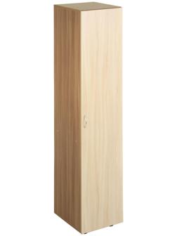 Шкаф-пенал, 400х420х1900, Ясень шимо светлый/темный
