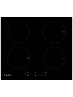 Варочная поверхность Lex EVI 640-1 BL, индукционная, 4 конфорки, сенсор, цвет 