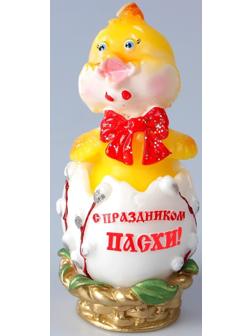 Декоративная свеча «Пасхальный цыпленок»