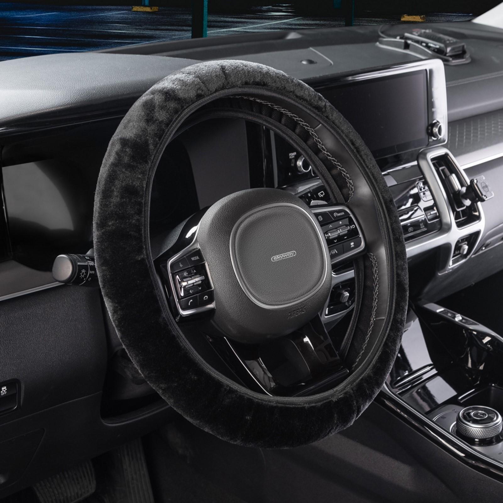 Оплетка Skyway Arctic-6, размер M,черный, искусственный мех, S01107027