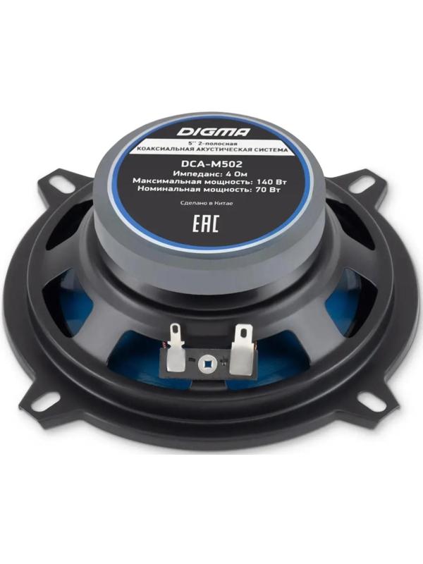 Акустическая система Digma DCA-M502, 13 см, 140 Вт, набор 2 шт