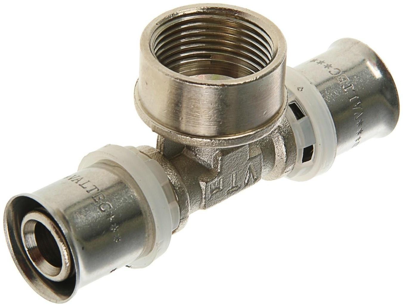 Тройник-пресс Valtec, 20 мм x 3/4