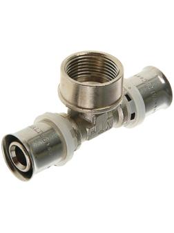 Тройник-пресс Valtec, 20 мм x 3/4