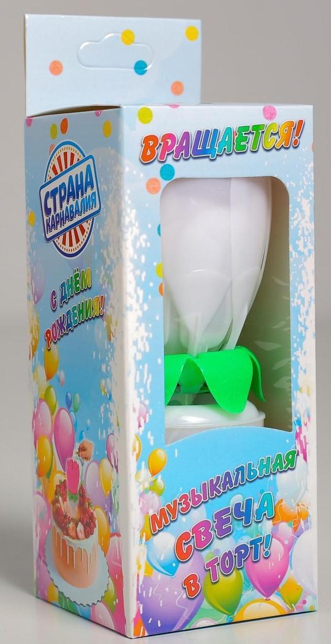 Свеча для торта музыкальная 