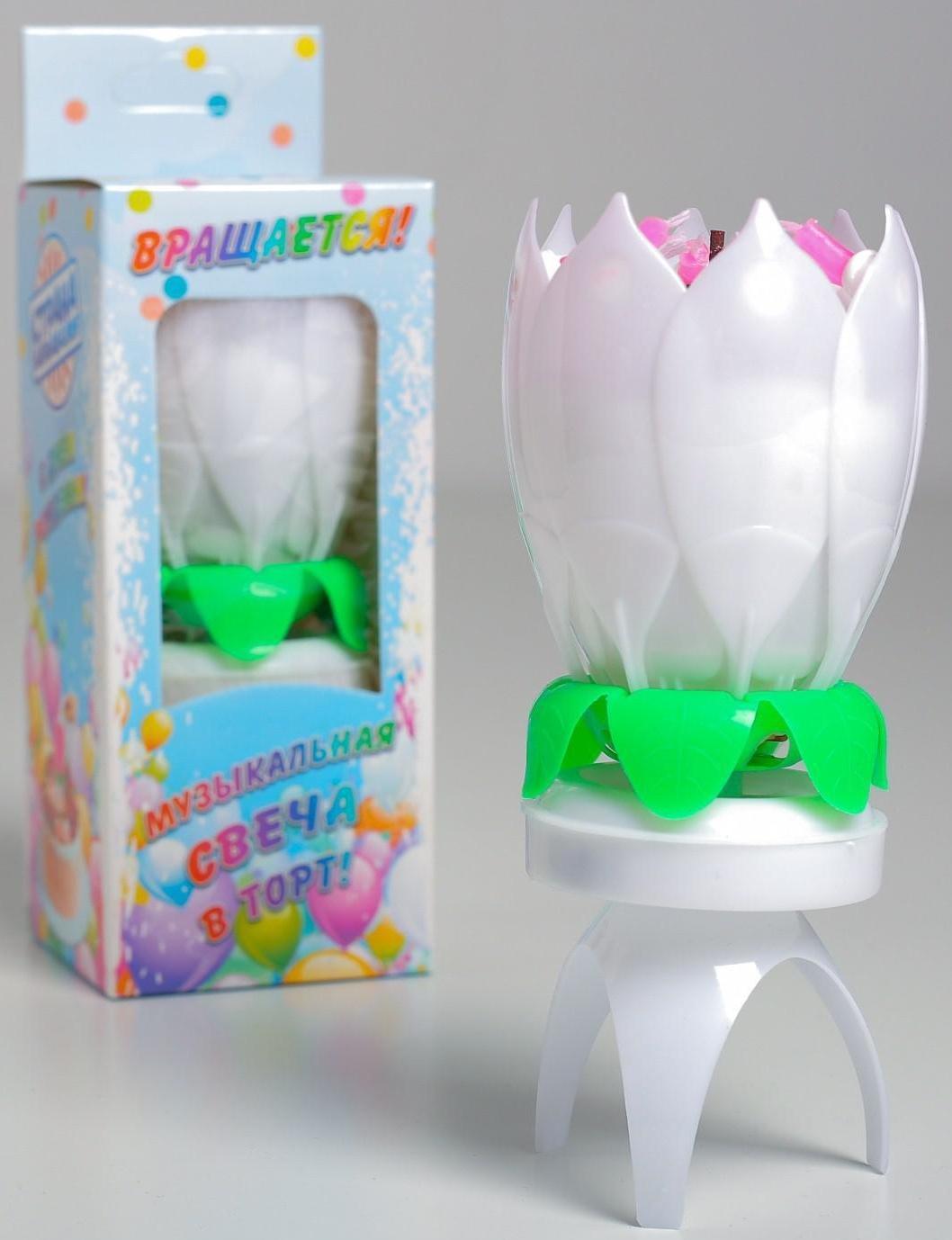 Свеча для торта музыкальная 