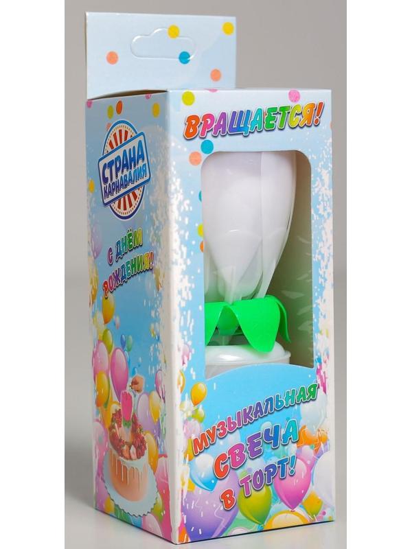 Свеча для торта музыкальная 