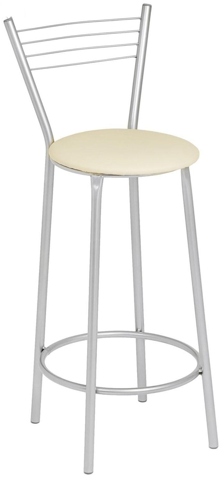Стул барный, Светло-бежевый