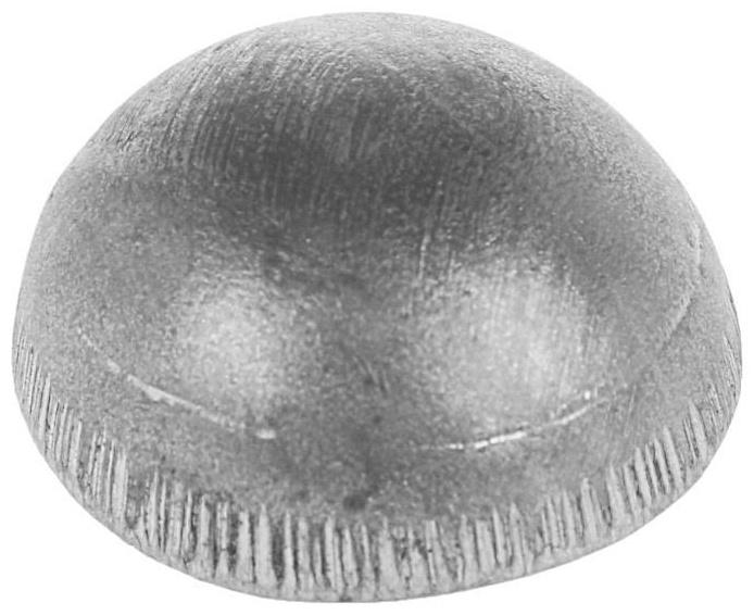 Полусфера d25х2 мм