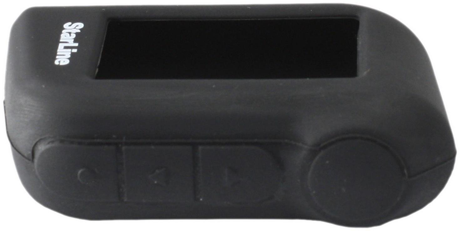 Чехол брелка Starline A63/A93, силикон черный