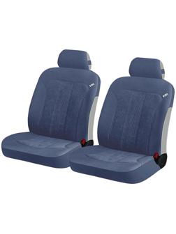 Авточехлы TREND FRONT, на передние кресла, синий, трикотаж