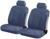 Авточехлы TREND FRONT, на передние кресла, синий, трикотаж