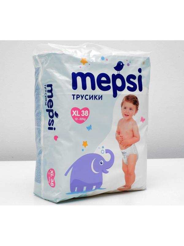 Подгузники-трусики Mepsi размер XL (12-22 кг), 38 шт