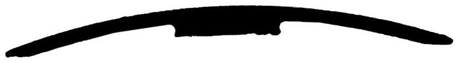 Порог одноуровневый, дуб беленный, 30*900 мм