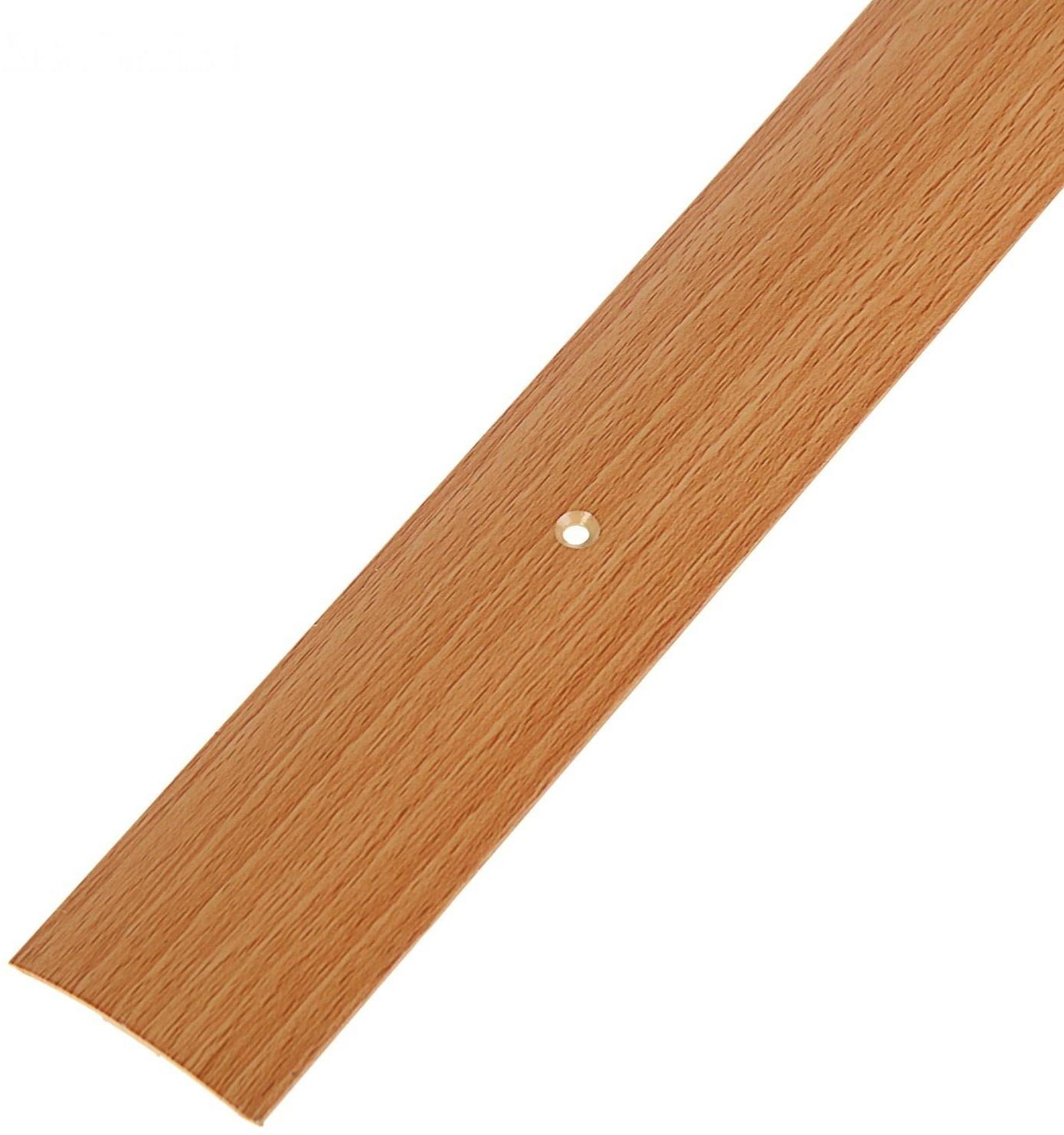 Порог одноуровневый, бук натуральный, 40*900 мм