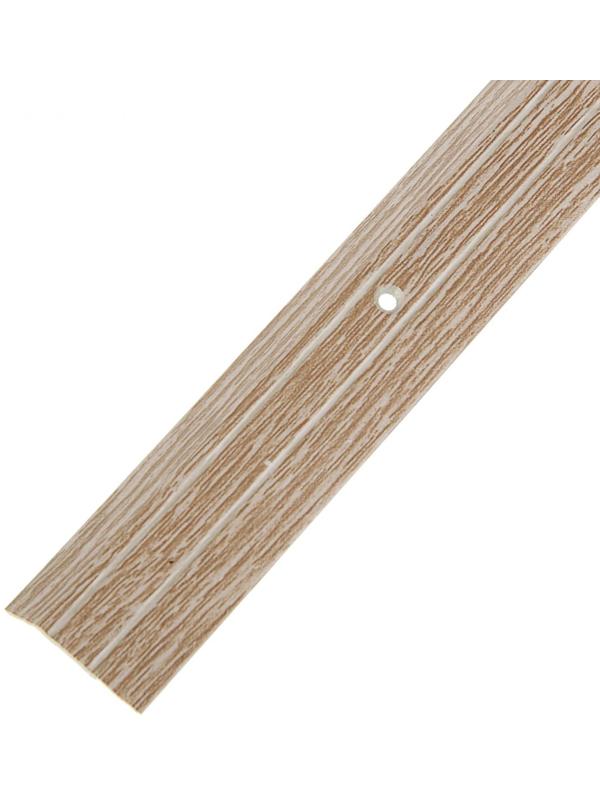 Порог разноуровневый кант, дуб беленный, 30*900 мм