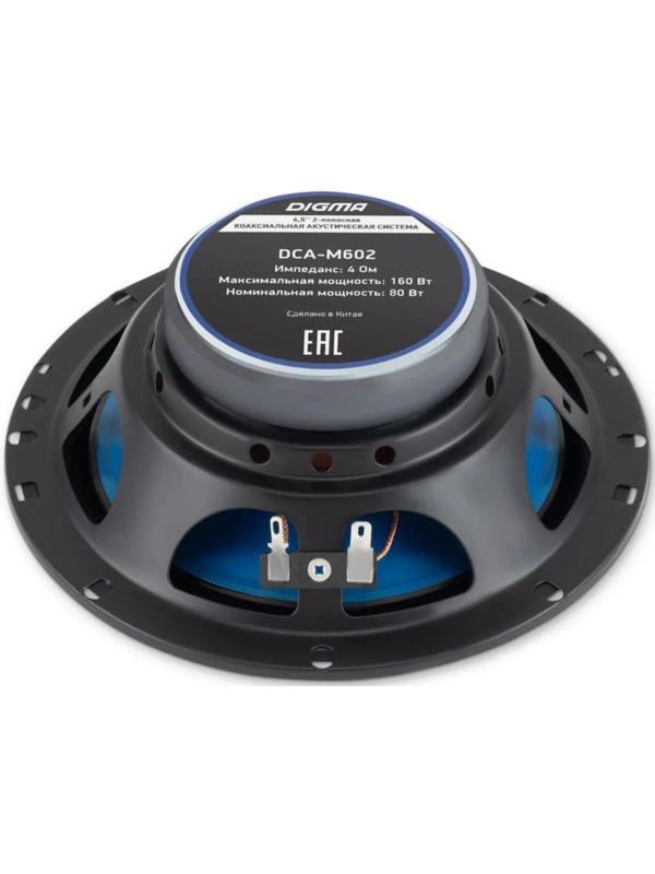 Акустическая система Digma DCA-M602, 16 см, 160 Вт, набор 2 шт