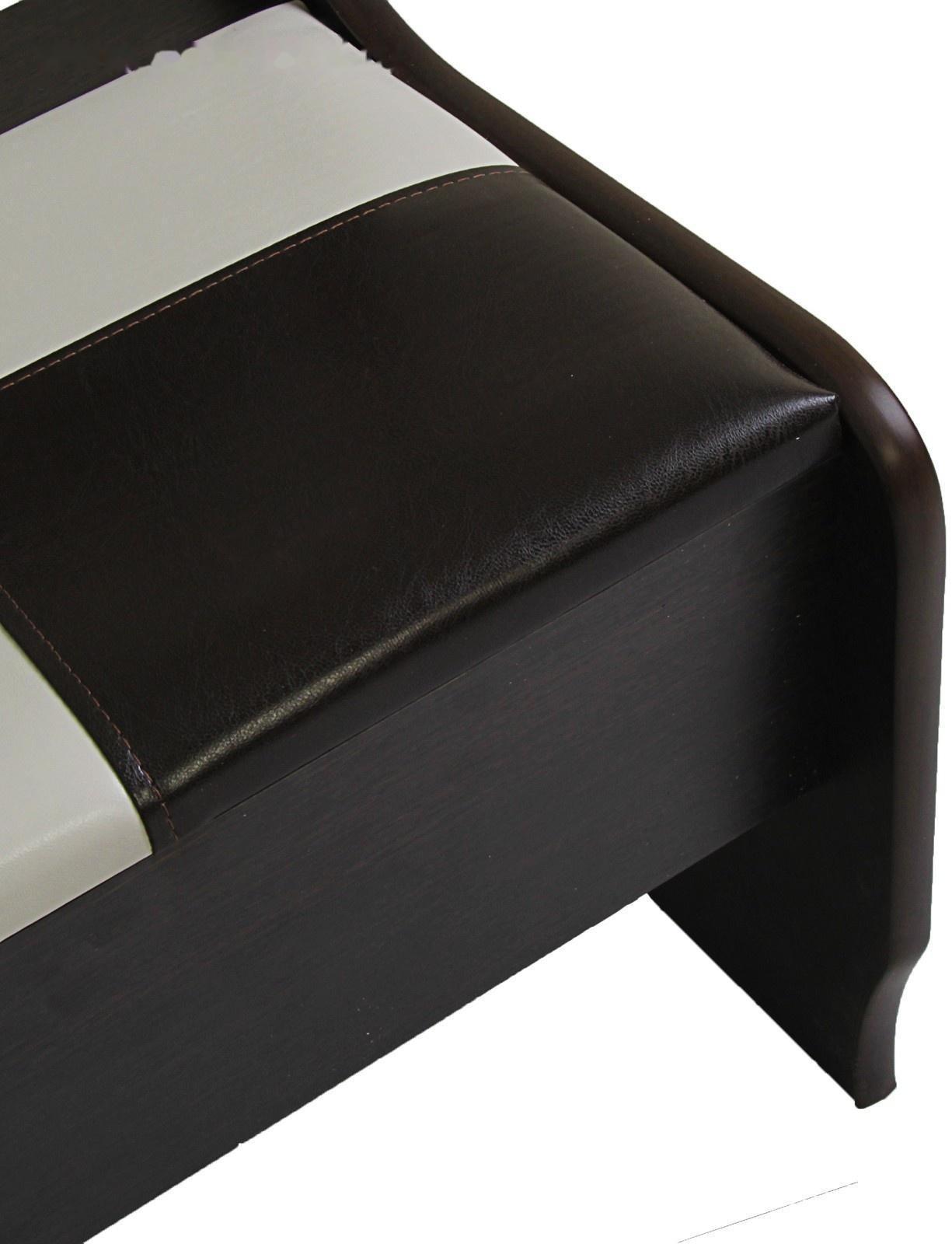 Кухонный уголок Домино стандарт, 1500х1000х880, Венге/Кож.зам