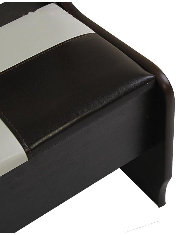 Кухонный уголок Домино стандарт, 1500х1000х880, Венге/Кож.зам