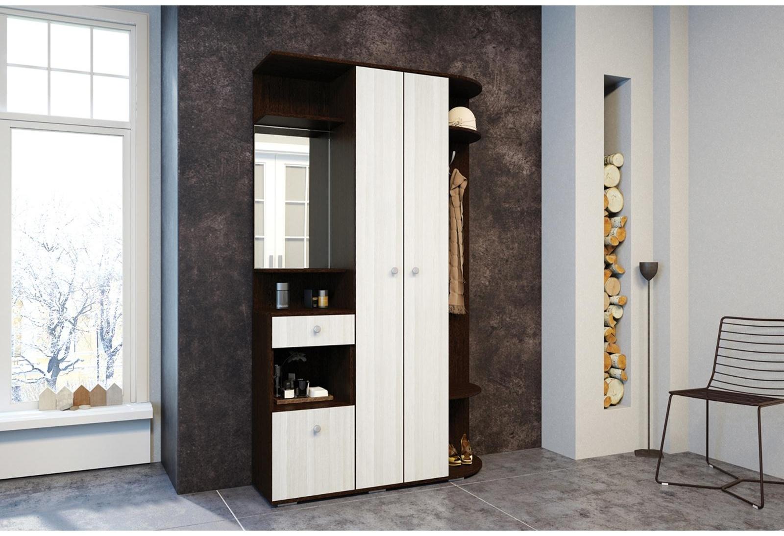 Прихожая Виза, 1200х354х2032, Венге/Лоредо