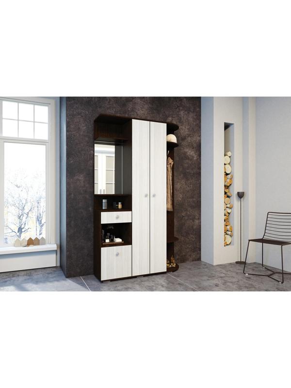 Прихожая Виза, 1200х354х2032, Венге/Лоредо