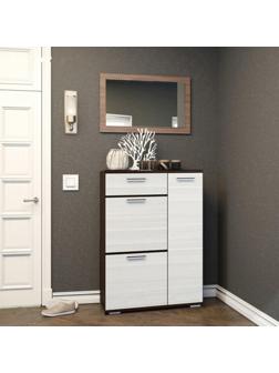 Тумба Ника высокая, Венге/Лоредо