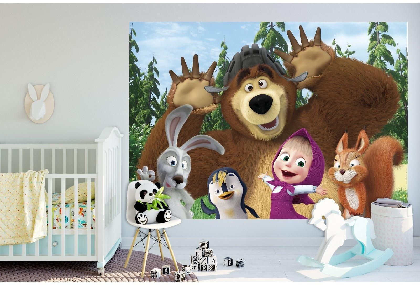 Фотообои К-144 «Веселая компания» (4 листа), 200*140 см