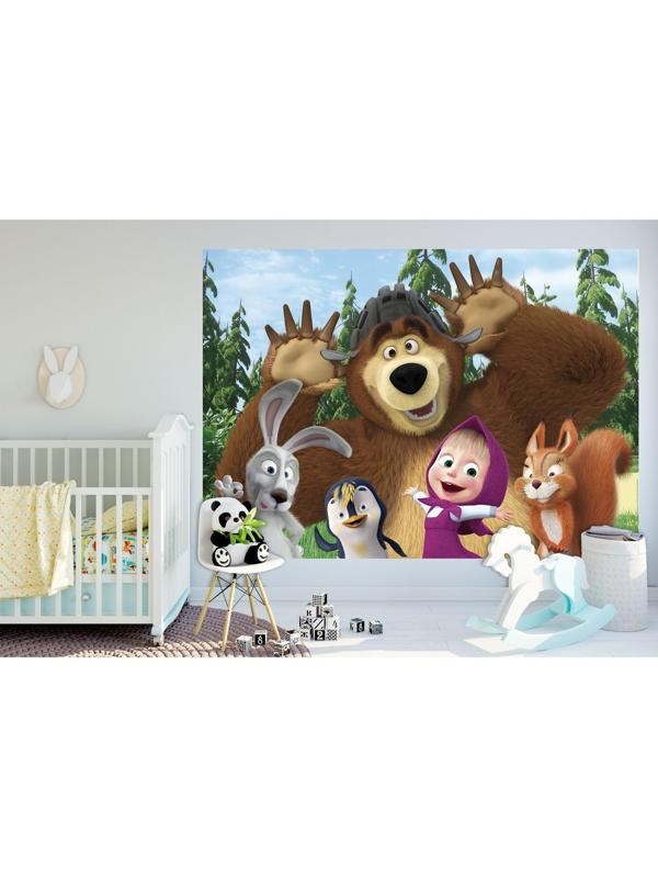 Фотообои К-144 «Веселая компания» (4 листа), 200*140 см