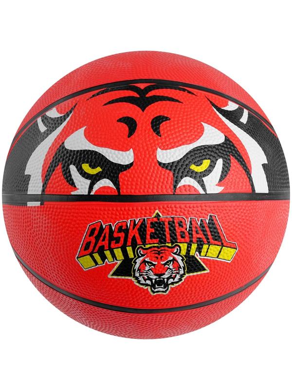 Мяч баскетбольный «Тигр», ПВХ, клееный, размер 7, 532 г, цвет микс