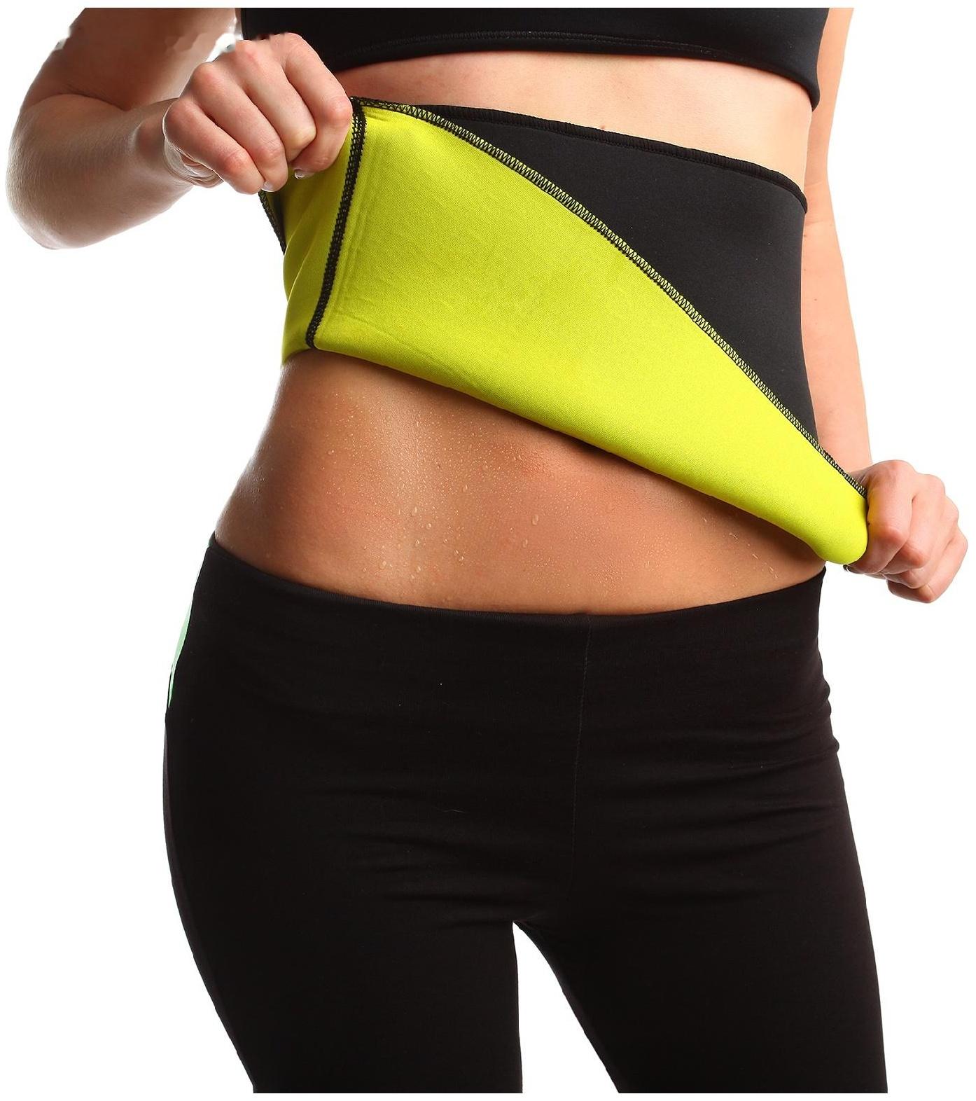 Пояс для похудения, без липучек, размер 46 (L), неопрен