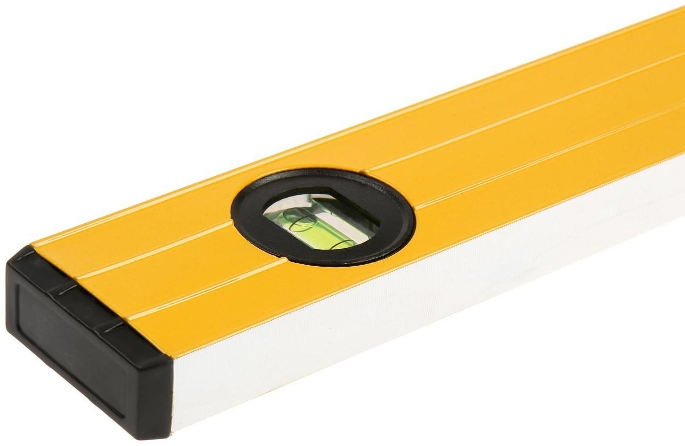 Уровень алюминиевый ТУНДРА, 3 глазка (1 поворотный глазок), 1000 мм