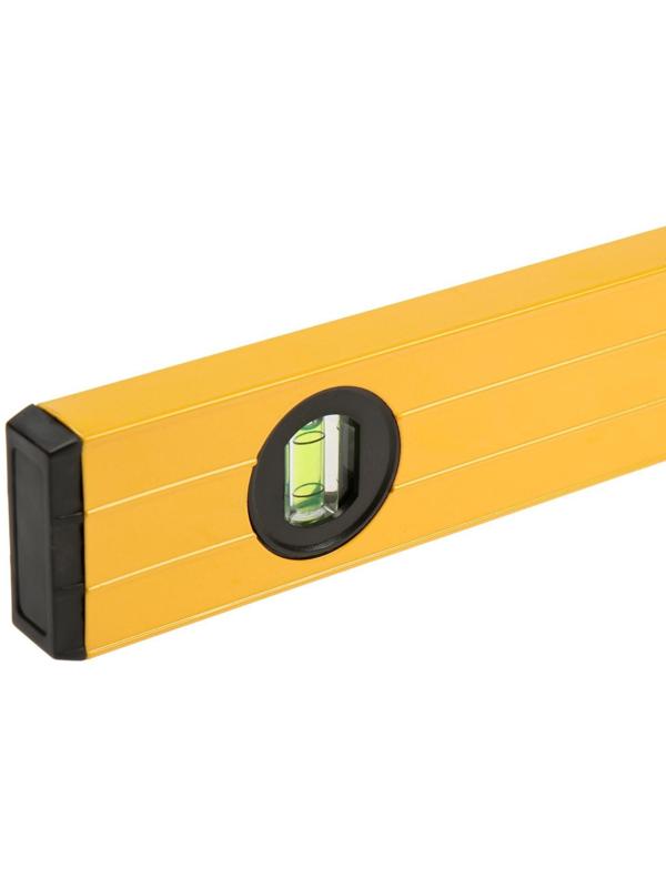 Уровень алюминиевый ТУНДРА, 3 глазка (1 поворотный глазок), 1000 мм