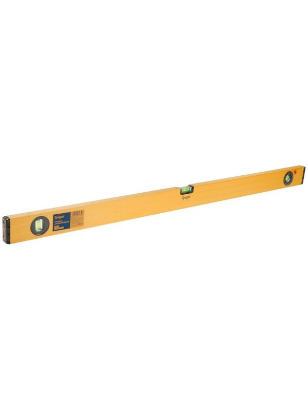 Уровень алюминиевый ТУНДРА, 3 глазка (1 поворотный глазок), 1000 мм