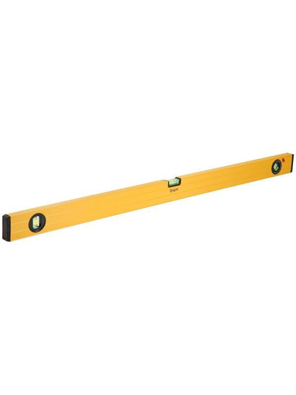 Уровень алюминиевый ТУНДРА, 3 глазка (1 поворотный глазок), 1000 мм